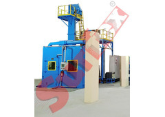 Tumble Shot Blasting Machine with Loading & Unloading Systems